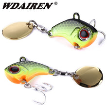 Load image into Gallery viewer, 1Pcs Rotating Metal VIB vibration Bait Spinner Spoon Fishing Lures 9g 16g 21g Jigs Trout Winter Fishing Hard Baits Tackle Pesca