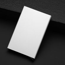 Load image into Gallery viewer, Credit Card Holder Men Slim Anti Protect Travel ID Cardholder Women Rfid Wallet Metal Case Porte Carte