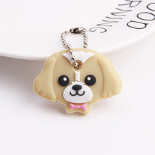 Load image into Gallery viewer, Cute Cartoon Keychain Silicone Cat Dog Protective Key Case Cover for Key Control Dust Cap Holder Gift Women Key Chain