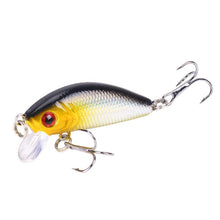 Load image into Gallery viewer, 1PCS Minnow Fishing Lure 50mm4.2g Topwater Hard Bait Wobbler Jig Bait Crankbait Carp Striped bass Pesca Fishing tackle SwimBait