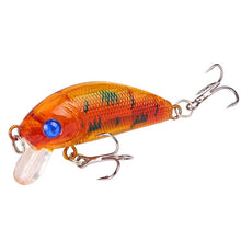 Load image into Gallery viewer, 1PCS Minnow Fishing Lure 50mm4.2g Topwater Hard Bait Wobbler Jig Bait Crankbait Carp Striped bass Pesca Fishing tackle SwimBait
