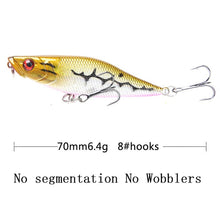 Load image into Gallery viewer, 1Piece Minnow Fishing Lure 11cm 13g/15g/35g Crankbaits Fishing Lures For Fishing Floating Wobblers Pike Baits Shads Tackle