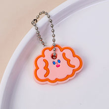Load image into Gallery viewer, Cute Cartoon Keychain Silicone Cat Dog Protective Key Case Cover for Key Control Dust Cap Holder Gift Women Key Chain