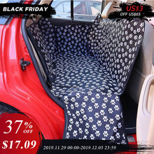 Load image into Gallery viewer, Pet carriers Oxford Fabric Car Pet Seat Cover Dog Car Back Seat Carrier Waterproof Pet Hammock Cushion Protector Dropshipping
