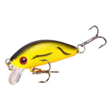 Load image into Gallery viewer, 1PCS Minnow Fishing Lure 50mm4.2g  Topwater Hard Bait Wobbler Jig Bait Crankbait Carp Striped bass Pesca Fishing tackle SwimBait
