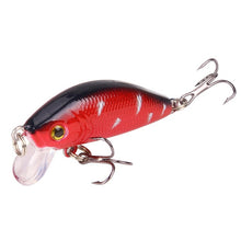 Load image into Gallery viewer, 1PCS Minnow Fishing Lure 50mm4.2g  Topwater Hard Bait Wobbler Jig Bait Crankbait Carp Striped bass Pesca Fishing tackle SwimBait
