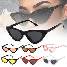 Load image into Gallery viewer, 1pc Riding Glasses Fishing Glasses Retro Vintage Sunglasses Vintage Cateye Goggles Sexy Small Cat Eye Sun Glasses for Women
